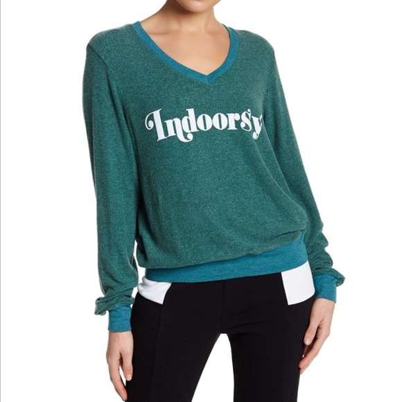 Wildfox Tops - WILDFOX Indoorsy Soft Knit Sweater